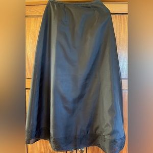 Women’s black long skirt for evening events